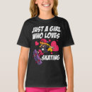 Recherche de skateboarder enfant tshirts Jeune fille