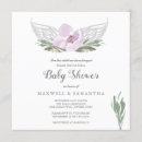 Recherche de angel baby shower invitations Bientôt maman