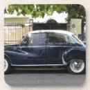 Recherche de vieille voiture dessous de verres Vintage