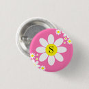 Recherche de marguerite badges Design floral