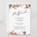 Recherche de motif floral chic invitations Aquarelle florale
