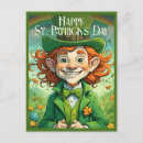 Recherche de shamrocks cartes postales Célébration