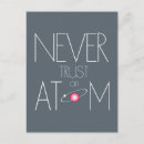 Recherche de atomes cartes postales Physique