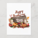 Recherche de jour de thanksgiving cartes postales Vacances