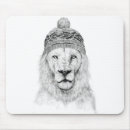 Recherche de lion noir tapis souris Animal