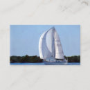 Recherche de voiliers cartes visite Bleu