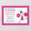 Recherche de pom pom girl invitations Rose