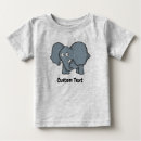 Recherche de éléphant gris bébé vêtements Illustration