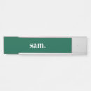 Recherche de plaques de porte Minimaliste