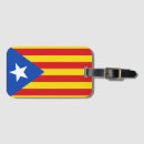 Recherche de catalogne bagages étiquettes Drapeau