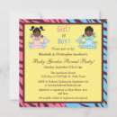 Recherche de baby reveal invitations Cute