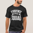 Recherche de preuve tshirts Criminalistique