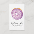 Recherche de donuts cartes visite Boulangerie