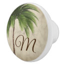 Recherche de palmiers boutons et poignées de porte Monogramme