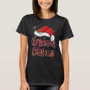 Recherche de santa claus femme tshirts Rouge