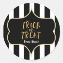 Recherche de trick treat autocollants Halloween