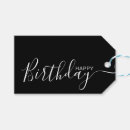 Recherche de anniversaire étiquettes cadeau Typographie