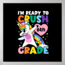 Recherche de licorne magique posters Drôle