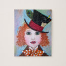 Recherche de chapelier puzzles Le pays des merveilles