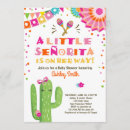 Recherche de senorita baby shower invitations Floral