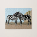 Recherche de zebra puzzles Safari