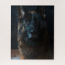 Recherche de christmas dogs puzzles German shepherd