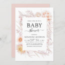 Recherche de chic boho baby shower invitations Bohémien