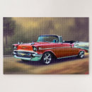 Recherche de voiture classique puzzles Rétro