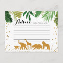 Recherche de safari 11x14 invitations Moderne