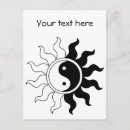 Recherche de yin yang cartes postales Équilibre