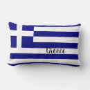 Recherche de la grèce coussins Drapeau
