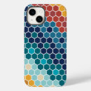 Recherche de motif de mosaïque iphone coques Coloré