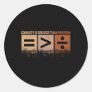 Recherche de femme afro autocollants Égalité