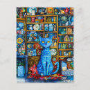 Recherche de chats colorés cartes postales Pour elle
