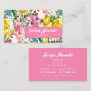 Recherche de floristique cartes visite Customer
