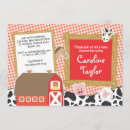 Recherche de ferme baby shower invitations Animaux de ferme