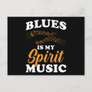 Recherche de music cartes postales Blues