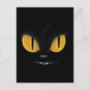 Recherche de chat noir halloween cartes postales Félin