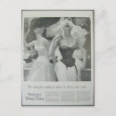 Recherche de corset vœux cartes Vintage
