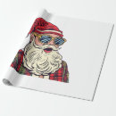 Recherche de père noël drôle papier cadeau Joyeux