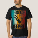 Recherche de drapeau de plongée tshirts Rétro