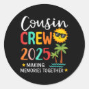 Recherche de coussin autocollants Équipage du cousin