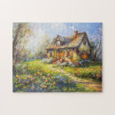 Recherche de chalet puzzles Peinture