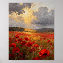 Recherche de coquelicots posters Peinture à l'huile