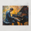 Recherche de piano classique cartes postales Clavier