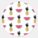 Recherche de fruits exotiques autocollants Motif