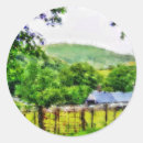 Recherche de peinture paysage autocollants Arbres