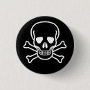 Recherche de crâne et os croisés badges Gothique