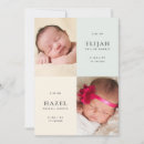 Recherche de jumeaux faire part naissance Vert