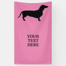 Recherche de dog banderoles Dachshund